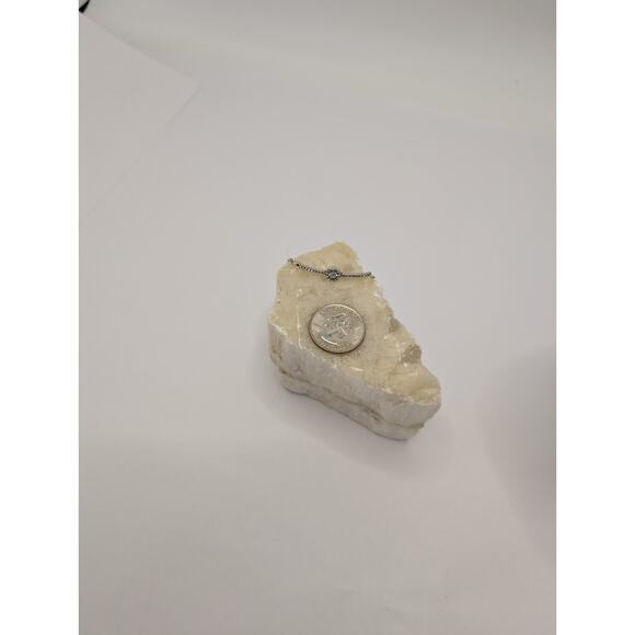 Brighton Silver Tone Crystal Accent Adjustable Bracelet 7.5-9.5 in - Picture 5 of 5